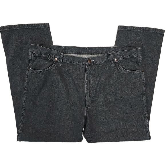 Wrangler Mens Charcoal Cowboy Cut Original Fit Jeans Sz 42x30 Western 13MWZ - Picture 3 of 8